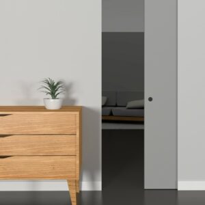Porte à galandage prépeinte alvéloaire – PURE ESPACE